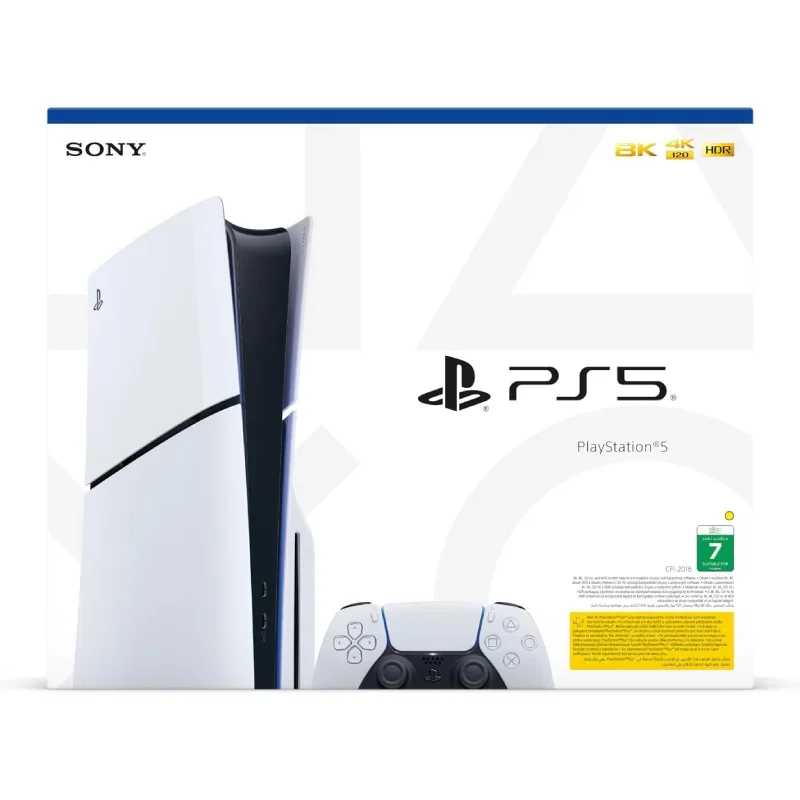 PlayStation 5 Disc Console (New 2023 Slim Model )- UAE Version